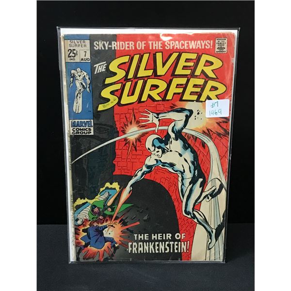 THE SILVER SURFER #7 (1969) - MARVEL COMICS