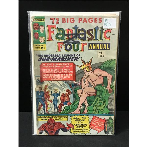 FANTASTIC FOUR ANNUAL #1 (1963) - MARVEL COMICS