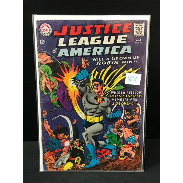 JUSTICE LEAGUE OF AMERICA #55 - DC COMICS