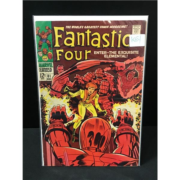 FANTASTIC FOUR #81 - MARVEL COMICS