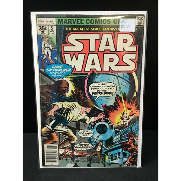 STAR WARS #5 - MARVEL COMICS