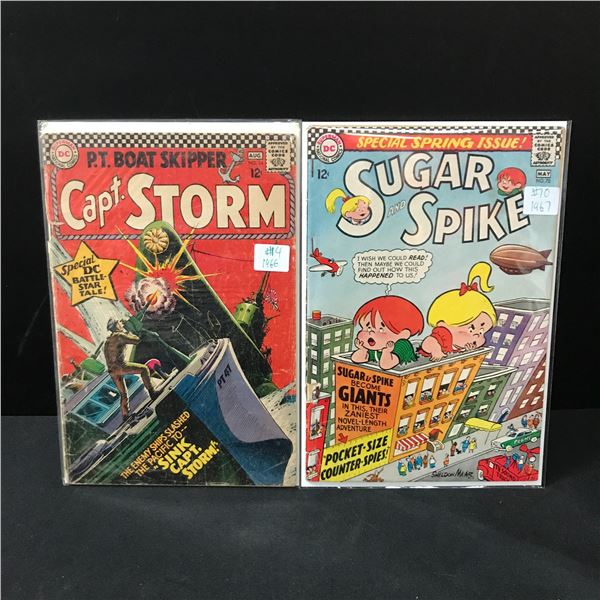 LOT OF 2 DC COMICS FROM THE 1960'S