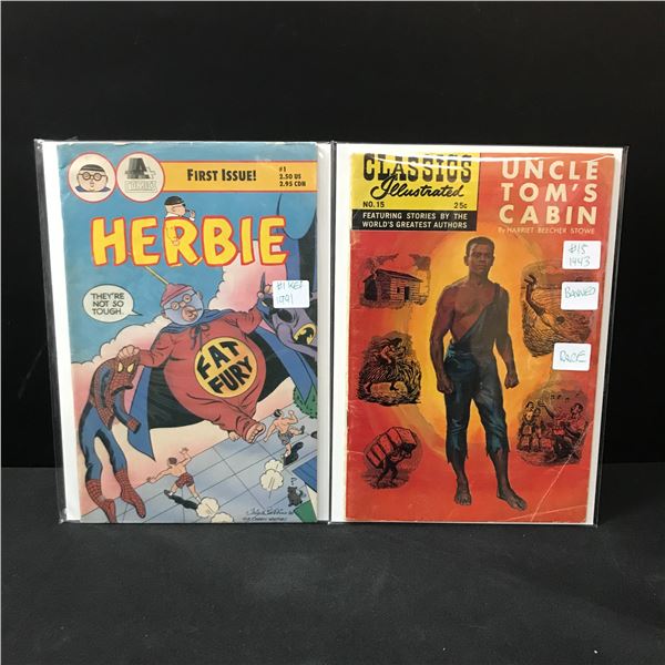 LOT OF 2 COMICS - VARIOUS TITLES AND PUBLISHERS