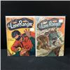 Image 1 : LOT OF 2 LONE RANGER COMICS #34 & #59 -- DELL COMICS