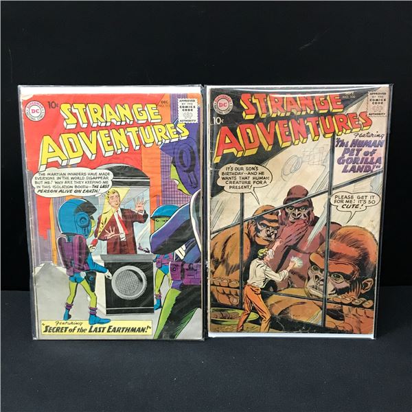 LOT OF 2 STRANGE ADVENTURES COMICS #108 & #111 - DC COMICS