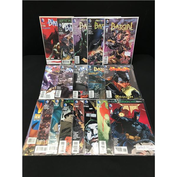 LOT OF BATMAN AND BATGIRL COMICS - DC COMICS
