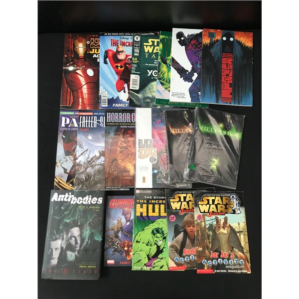 LOT OF MIXED COMICS