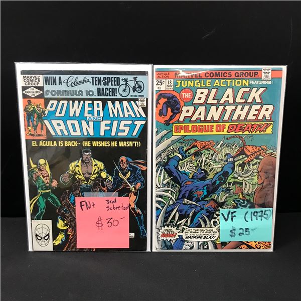 LOT OF 2 MARVEL COMICS