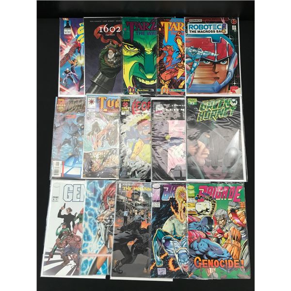 LOT OF 15 COMICS - VARIOUS TITLES AND PUBLISHERS