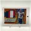 Image 1 : 2020 PANINI CERTIFIED FOOTBALL GABRIEL DAVIS SIGNED FRESHMAN FABRIC ROOKIE CARD 242/349