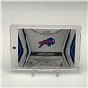 Image 2 : 2020 PANINI CERTIFIED FOOTBALL GABRIEL DAVIS SIGNED FRESHMAN FABRIC ROOKIE CARD 242/349