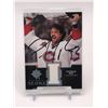Image 1 : PATRICK ROY SIGNED GAME USED TRADING CARD