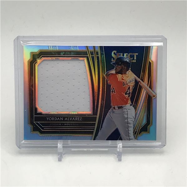 2019 PANINI SELECT BASEBALL YORDAN ALVAREZ PATCH TRADING CARD 113/250