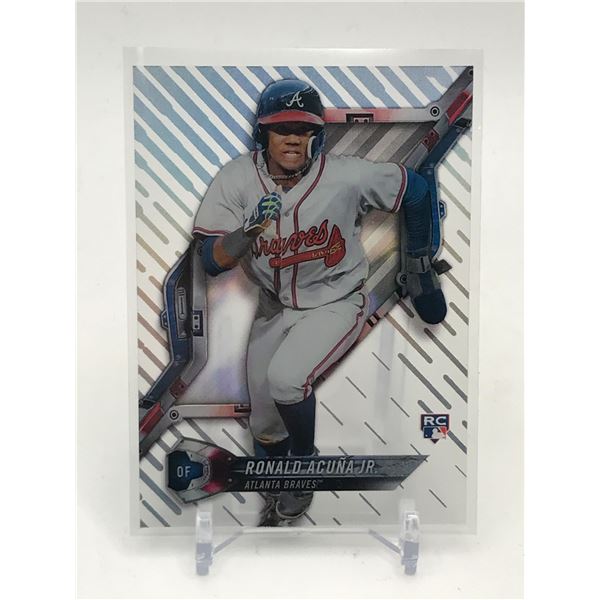 TOPPS RONALD ACUNA JR ROOKIE TRADING CARD