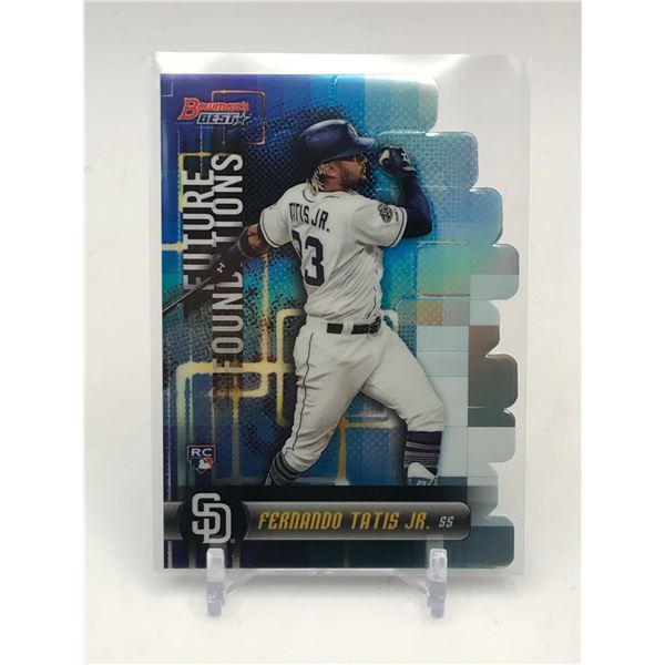 2019 TOPPS BOWMAN'S BEST FERNANDO TATIS JR ROOKIE TRADING CARD