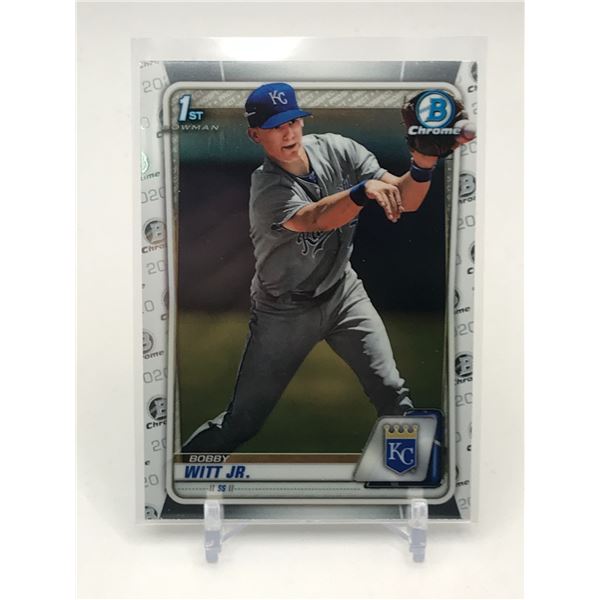 2020 TOPPS BOOBY WITT JR 1ST BOWMAN BASEBALL TRADING CARD