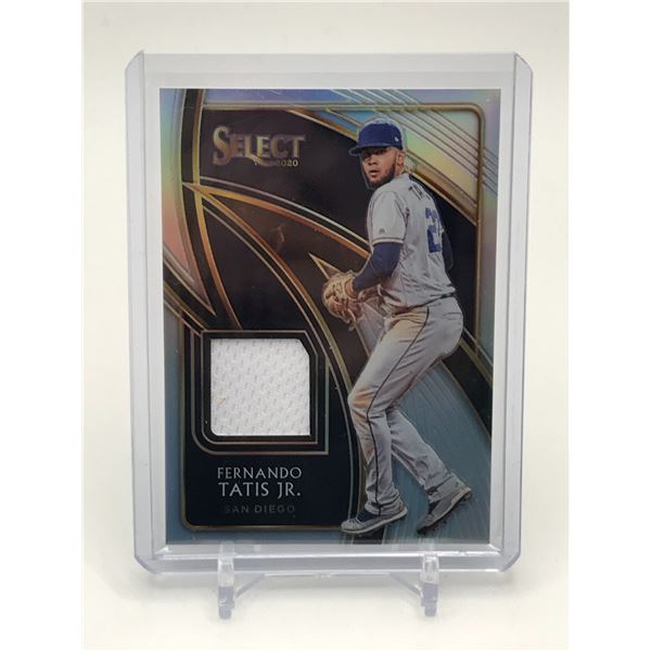 2020 PANINI SELECT BASEBALL FERNANDO TATIS JR PATCH TRADING CARD 234/250