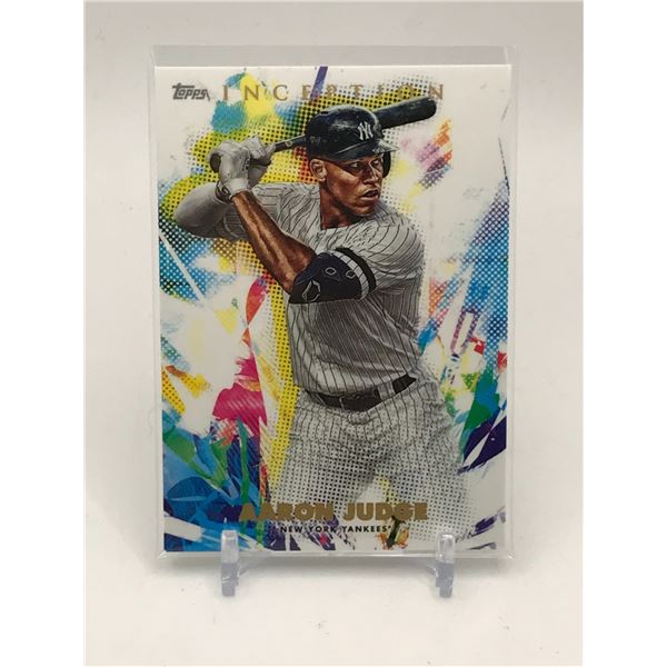 2020 TOPPS INCEPTION AARON JUDGE BASEBALL TRADING CARD