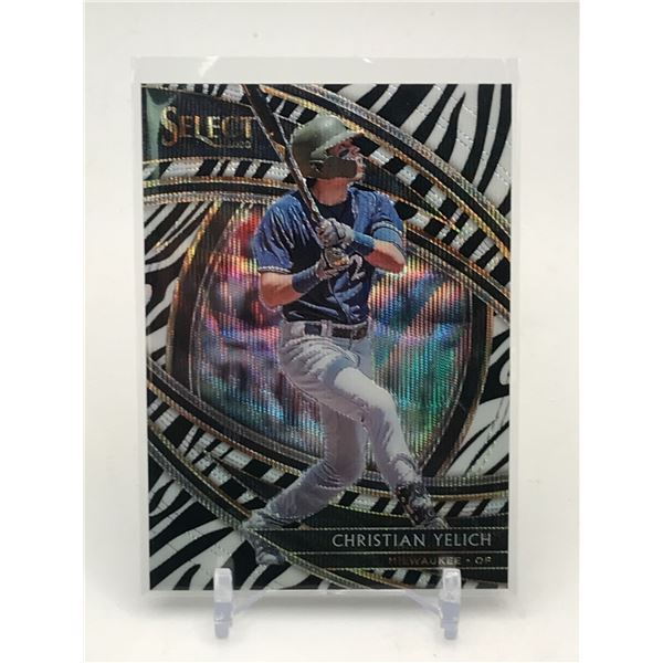 2020 PANINI SELECT BASEBALL CHRISTIAN YELICH TRADING CARD
