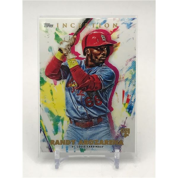 2020 TOPPS INCEPTION RANDY AROZARENA ROOKIE BASEBALL TRADING CARD