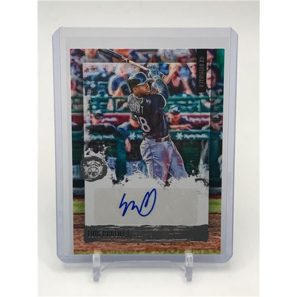 2020 PANINI DIAMOND KINGS BASEBALL LUIS ROBERT SIGNED BASEBALL TRADING CARD