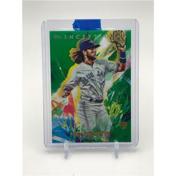 2020 TOPPS INCEPTION BO BICHETTE ROOKIE BASEBALL TRADING CARD