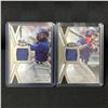 Image 1 : LOT OF 2 TOPPS TIER ONE BASEBALL PATCH TRADING CARDS /395
