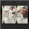 Image 1 : LOT OF 2 2020 TOPPS TIER 1 PATCH BASEBALL TRADING CARDS /395