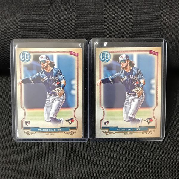 LOT OF 2 2020 TOPPS GYPSEY QUEEN BO BICHETTE ROOKIE TRADING CARDS