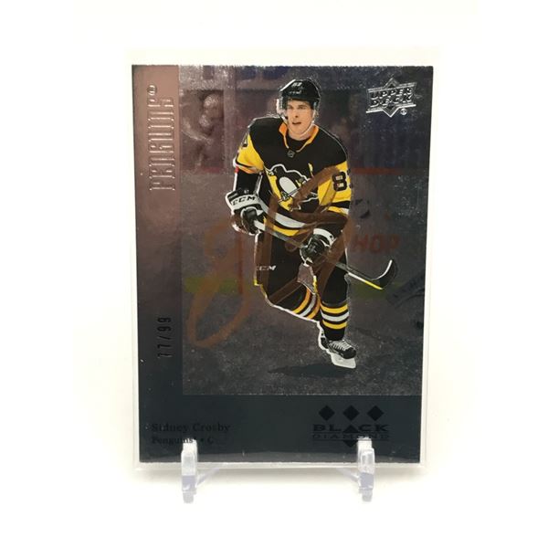 2019-20 UPPER DECK BLACK DIAMOND HOCKEY SIDNEY CROSBY HOCKEY TRADING CARD