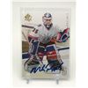 Image 1 : 2014-15 UPPER DECK SPA HOCKEY MIKE RICHTER SIGNED TRADING CARD