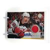 Image 1 : 2019-20 UPPER DECK ULTIMATE COLLECTION HOCKEY JACK HUGHES GAMES WORN PATCH TRADING CARD