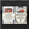 Image 2 : LOT OF 2 UPPER DECK THE CUP HOCKEY SIGNED PATCH ROOKIE TRADING CARDS /249