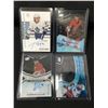 Image 1 : LOT OF 4 SIGNED HOCKEY TRADING CARDS
