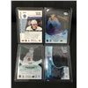 Image 2 : LOT OF 4 SIGNED HOCKEY TRADING CARDS