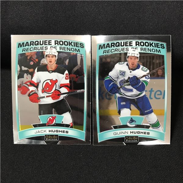 LOT OF 2 MARQUIS ROOKIES TRADING CARDS