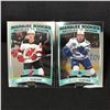 Image 1 : LOT OF 2 MARQUIS ROOKIES TRADING CARDS