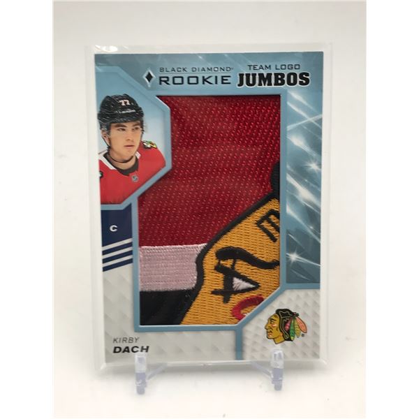 2019-20 UPPER DECK BLACK DIAMOND HOCKEY ROOKIE JUMBOS KIRBY DACH TRADING CARD