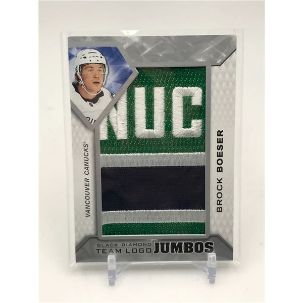 2019-20 UPPER DECK BLACK DIAMOND HOCKEY BROCK BOESER TRADING CARD