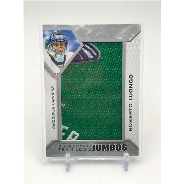 2019-20 UPPER DECK BLACK DIAMOND HOCKEY ROBERTO LUONGO JUMBO PATCH TRADING CARD