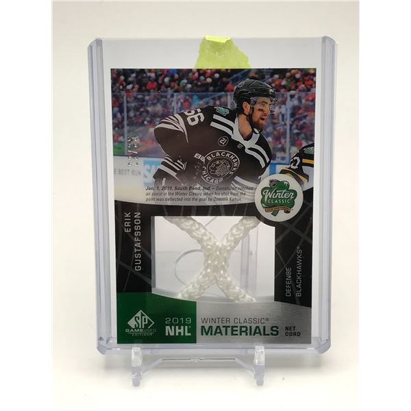 2019-20 UPPER DECK SP GAME USED HOCKEY ERIK GUSTAFSSON PATCH TRADING CARD