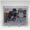 Image 1 : 2019-20 UPPER DECK SP AUTHENTIC HOCKEY RASMUS SANDIN SIGNED PATCH TRADING CARD 043/100