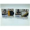 Image 1 : LOT OF 2 2019 PANINI IMMACULATE COLLECTION COLLEGIATE SIGNED PATCH ROOKIE TRADING CARDS /99