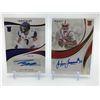Image 1 : LOT OF 2 2019 PANINI IMMACULATE COLLECTION COLLEGIATE SIGNED ROOKIE TRADING CARDS -13/49 & 66/98