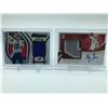 Image 1 : LOT OF 2 PANINI PATCH TRADING CARDS - INCLUDING 1 SIGNED ROOKIE