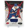Image 1 : 2019-20 UPPER DECK TRILOGY HOCKEY NOAH DOBSON ROOKIE PREMIERES PATCH TRADING CARD 438/499