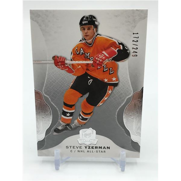 2016-17 UPPER DECK THE CUP HOCKEY STEVE YZERMAN TRADING CARD - 172/249