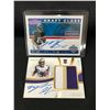 Image 1 : LOT OF 2 SIGNED ROOKIE/DRAFT TRADING CARDS