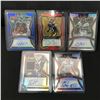 Image 1 : LOT OF 5 SIGNED NFL TRADING CARDS