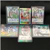 Image 1 : LOT OF 6 SIGNED NFL TRADING CARDS